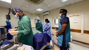 Kenya IR in the Procedure Room KNH